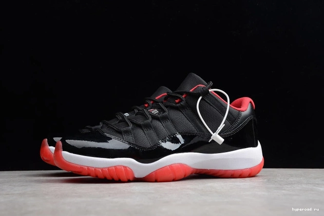  Red Black 528895-012 Jordan Retro mens Low 11 Air "Bred" 0817